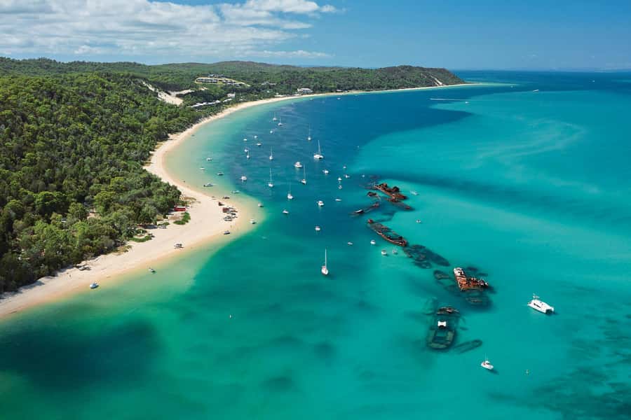 Moreton Island: Tangalooma Day Trip with Desert Safari - Tangalooma Resort gives you a comfortable island base