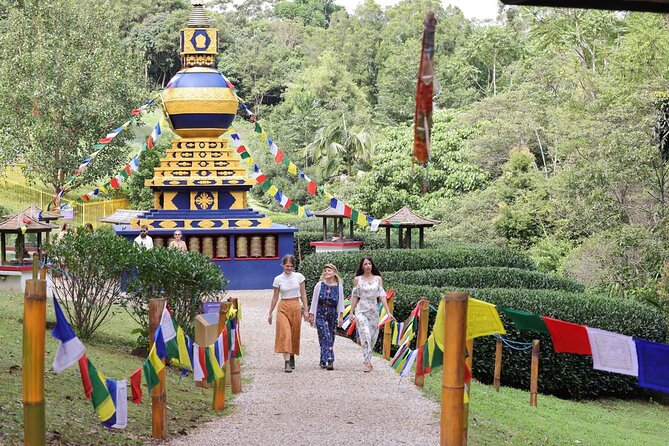 Near Gold Coast: Crystal Castle Admission Ticket - The Crystal Labyrinth and World Peace Stupa add meaning