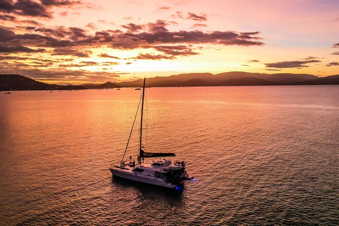 NEW SUNSET TOUR-Airlie Beach Sunset Sail in Style- BYO drinks - Key points at a glance