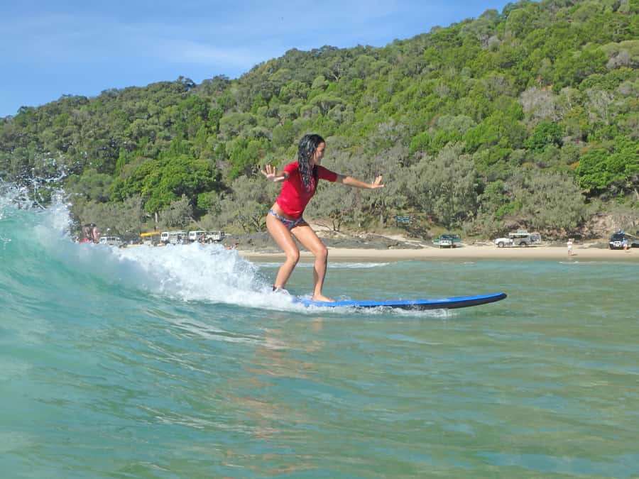 Noosa: Epic Learn to Surf Safari 4x4 - Double Island Point - Key points to know before you book