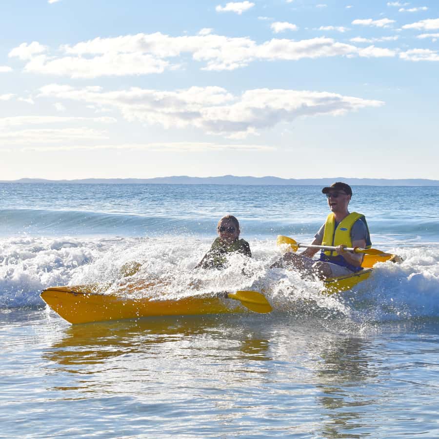 Noosa: Epic Ocean Kayak with Dolphins & 4WD Beach Adventure - Guides who shape the day