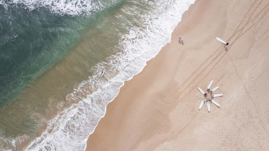 Noosa Heads: 2 Hour Surf Experience on the Sunshine Coast - First waves in waist-deep water