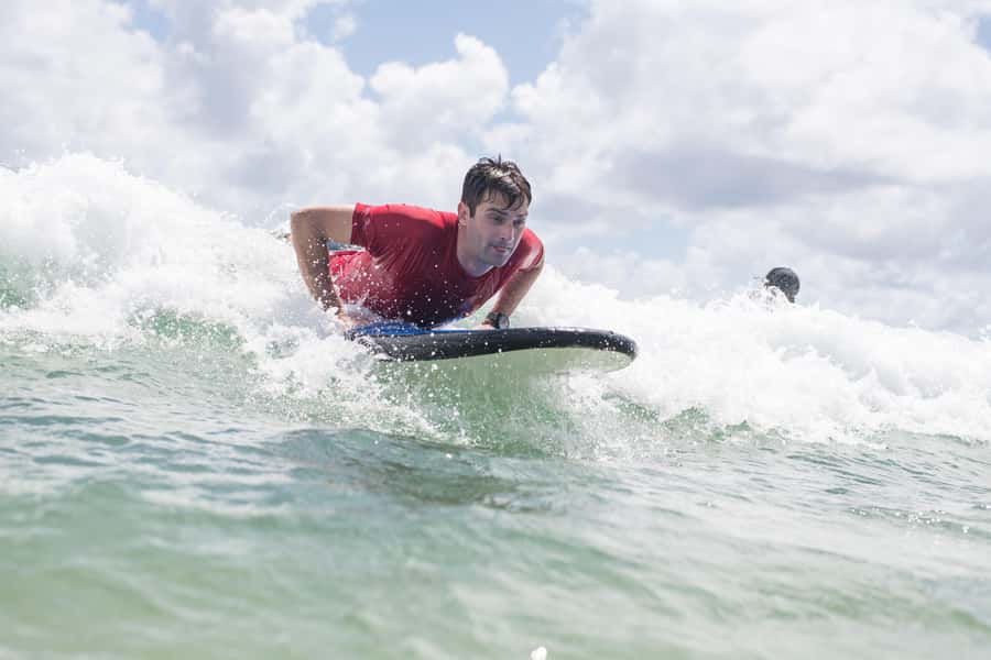 Noosa Heads - 2-Hour Surf Lesson with Expert Instructors - Waist-deep practice and the first wave