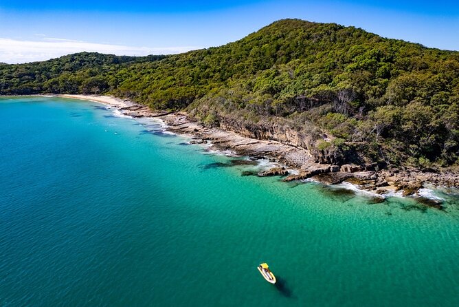 Noosa Ocean adventure & Dolphin Safari. - Leaving Noosa Marina with speed