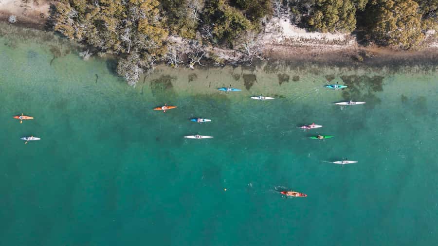 Noosa River: Mangroves and Mansions Guided Kayak Tour - Getting comfortable before the first paddle