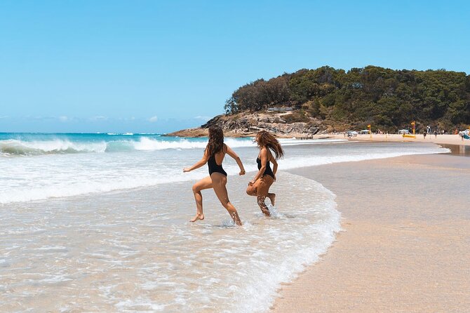 North Stradbroke Island Day Tour from Brisbane – Small Group - Cylinder Beach is the main swimming chance