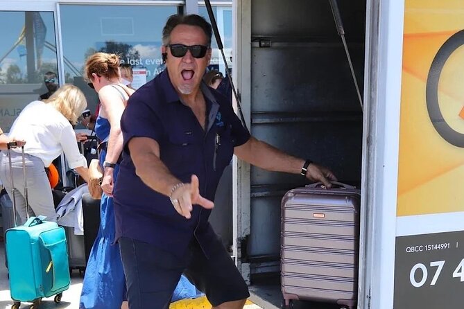 One Way Airport Transfer: Proserpine-Airlie Beach (or vice versa) - What the shared minibus is really like