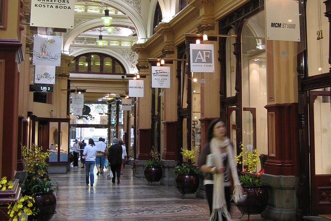 Original Melbourne Lanes and Arcades Walking Tour - Royal Arcade, old-world style in the city center