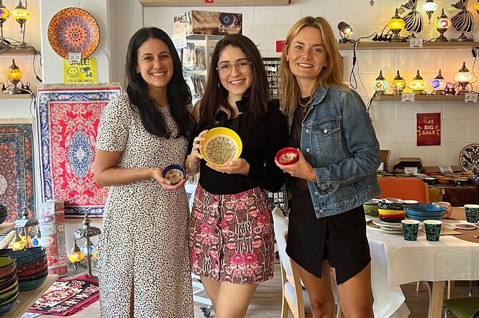Paint and Sip Classes Brisbane: Ceramic Plates & Bowls - Arriving at Art Masterclass Brisbane in Fortitude Valley