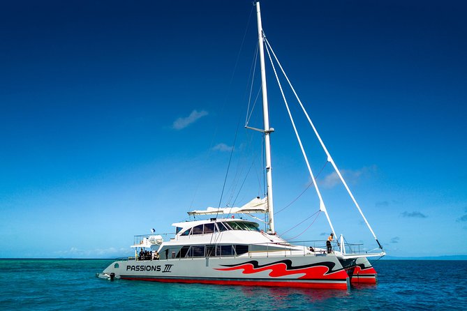 Passions of Paradise Great Barrier Reef Cruise by Catamaran - The ride out: fast catamaran, possible chop
