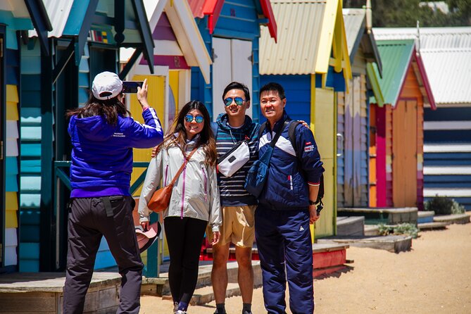 Penguin Parade, & Wildlife Encounters Eco Tour from Melbourne - Brighton Beach and its colorful bathing boxes