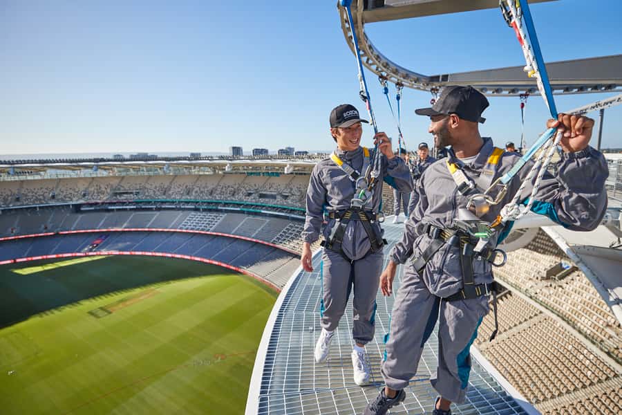 Perth: Optus Stadium Rooftop Vertigo Experience - The Optus Stadium roof is the main event