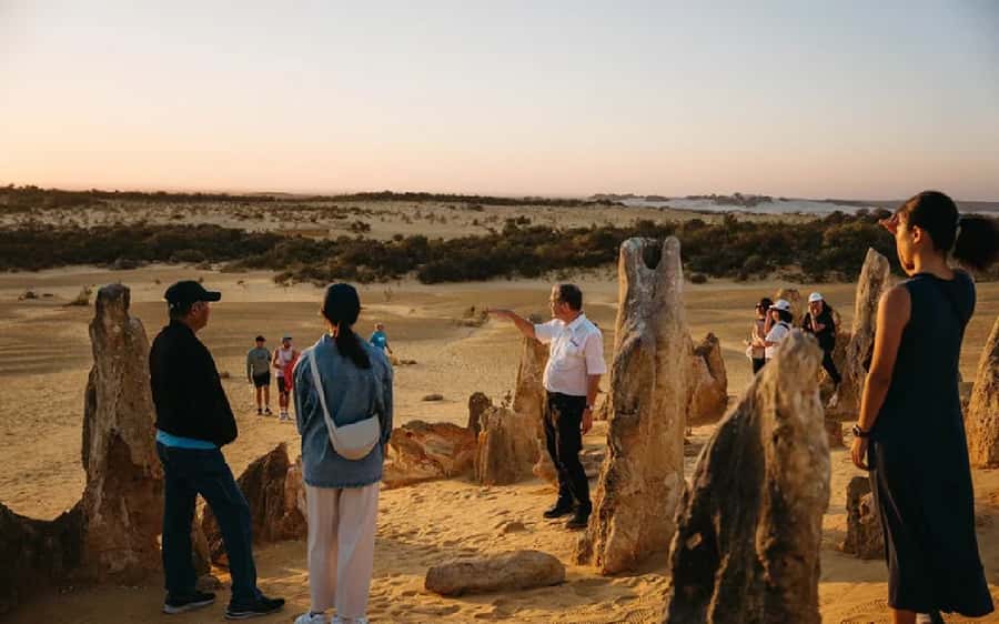 Perth: Pinnacles Desert Sunset & Stargazing with Dinner - Guides make a real difference