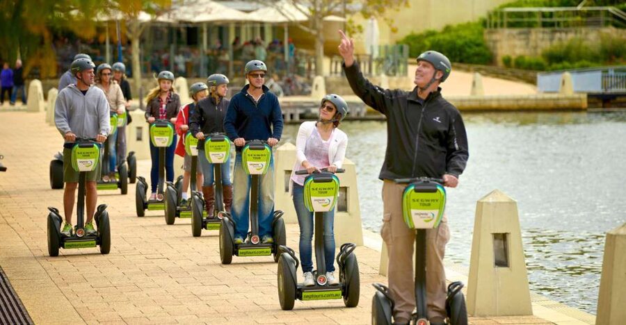 Perth Segway 1.5-Hour East Tour - Starting at Barrack Square with a proper Segway lesson