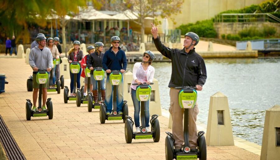 Perth Segway 1.5-Hour East Tour - From the WACA to Perth Stadium