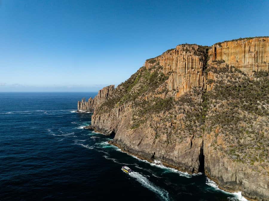Port Arthur: Cape Raoul Wilderness Cruise - Setting out from Port Arthur Jetty