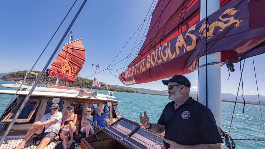 Port Douglas: Sunset Cruise on a Chinese Shaolin Junk Ship - Sunset Views, Clouds, and Rain