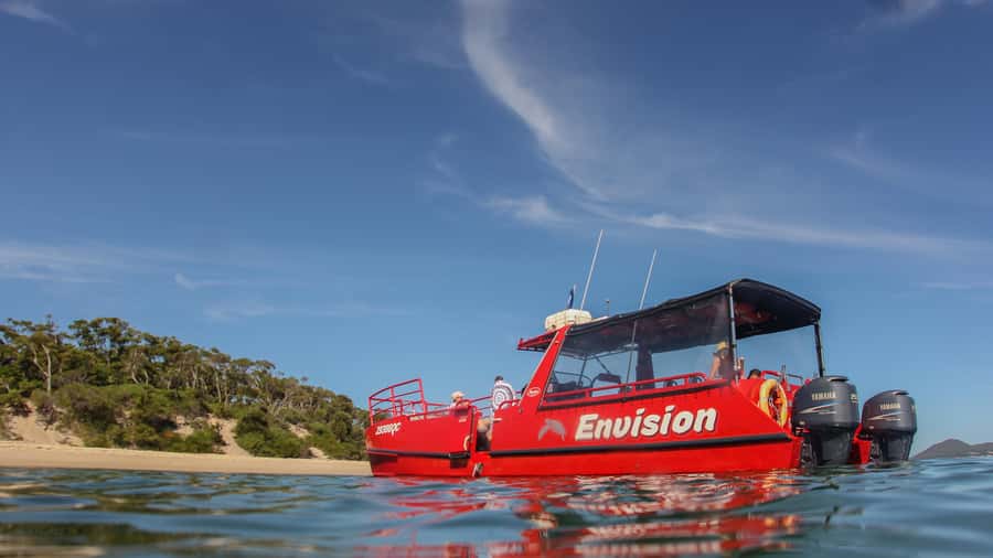 Port Stephens: 1hr Dolphin Watch Express - Setting out from Dock C in Nelson Bay