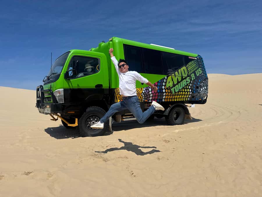 Port Stephens: Unlimited Sandboarding & 4WD Sand Dune Tour - Weather can change the whole experience