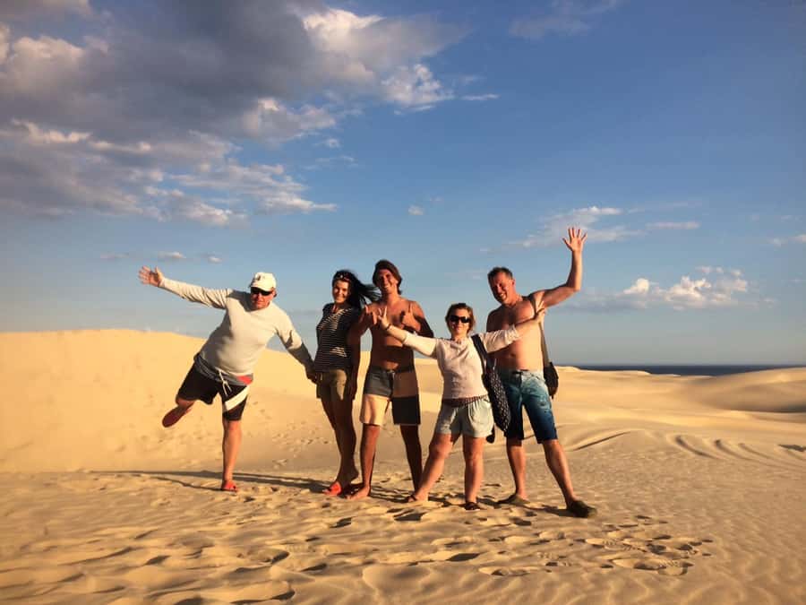 Port Stephens: Unlimited Sandboarding with 4WD Dune Transfer - Taking breaks in the shaded picnic area