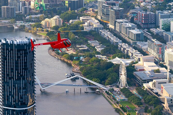 Private Helicopter Scenic Tour of Brisbane - 25min - Why Brisbane works so well from a helicopter