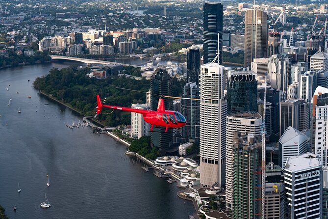 Private Helicopter Scenic Tour of Brisbane - 25min - Timing, weather, and airspace limits