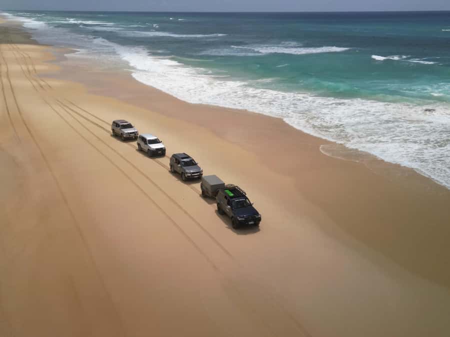 Rainbow Beach: 3-Day K'gari (Fraser Island) 4WD Adventure - The Maheno Shipwreck adds a dose of island history