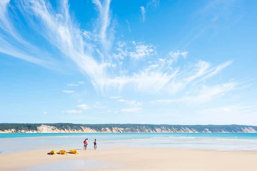 Rainbow Beach: 4WD Beach Drive Adventure and Surf Lesson - Why the 4WD journey matters