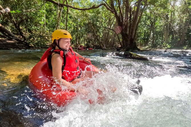 Rainforest River Tubing from Cairns - Water level can change your whole day