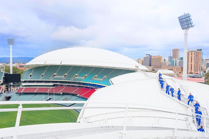 RoofClimb Adelaide Oval Experience - Walking the Western Stand roof