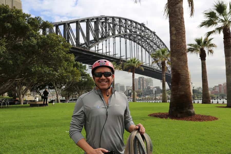 Scenic Sydney Harbour Bridge Bicycle Ride - Crossing the Harbour Bridge on two wheels