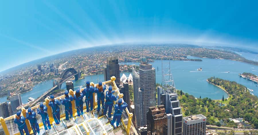 Skywalk at The Sydney Tower Eye: Ticket & Tour - Safety preparation before the 268-metre walk