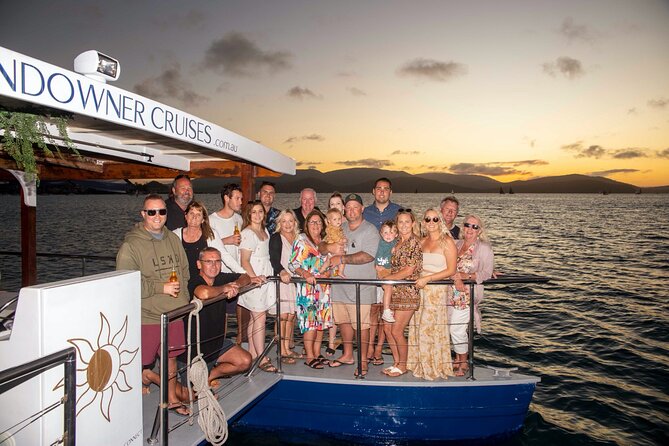 Sundowner Sunset Cruise Airlie Beach - The welcome drink and antipasto platter