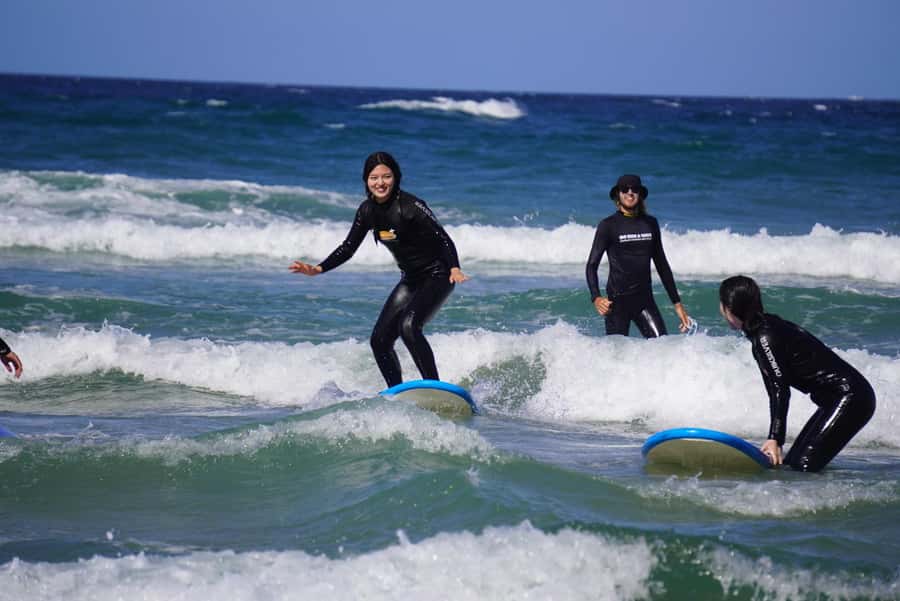 Surfers Paradise: 2 Hour Surf Experience on the Gold Coast - Getting equipped with a soft board and rash shirt