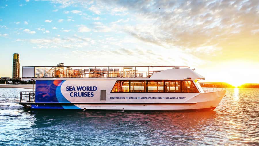 Surfers Paradise: Buffet Dinner Sightseeing Cruise - The Gold Coast Broadwater after dark
