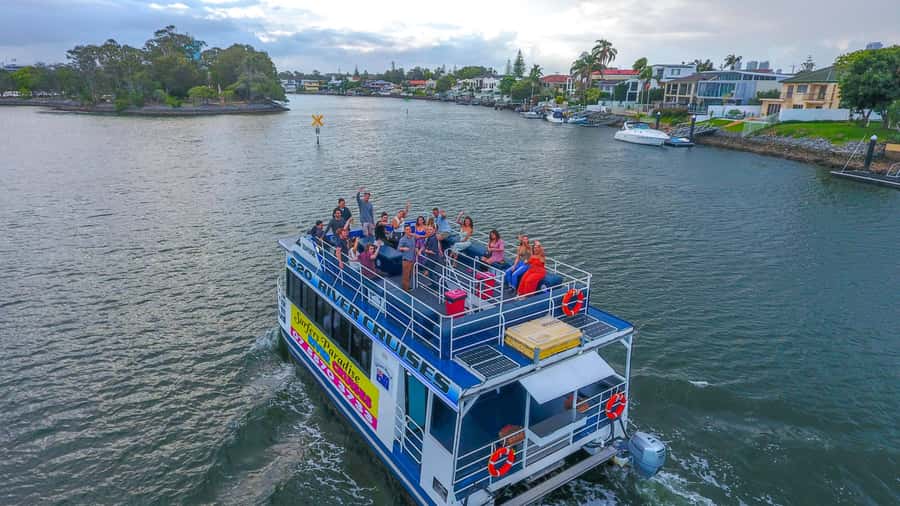 Surfers Paradise: Gold Coast Afternoon River Cruise - Cheese, crackers, and the licensed bar
