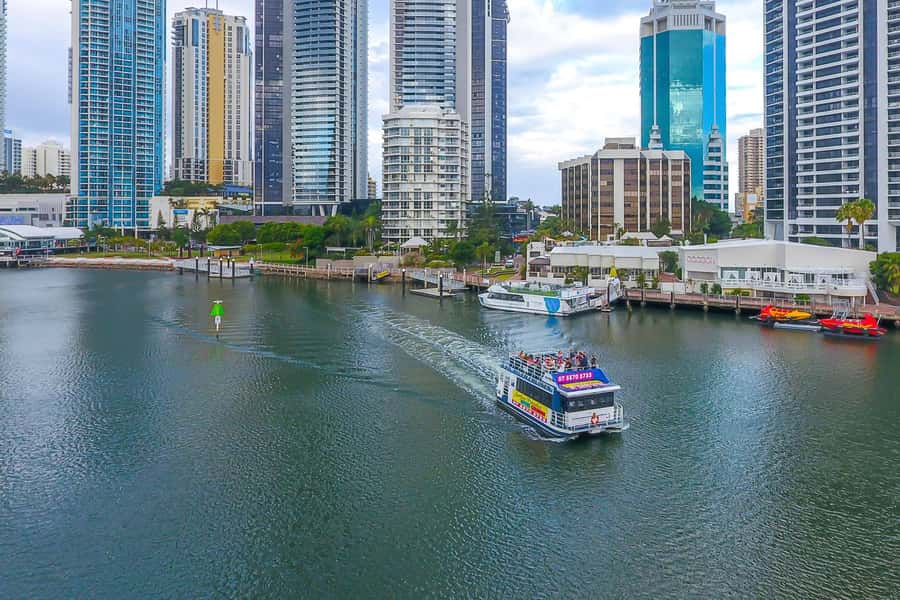 Surfers Paradise: Sightseeing Morning River and Canal Cruise - Surfers Paradise canals and the Nerang River