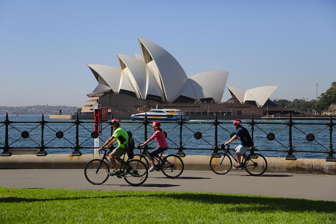 Sydney Bike Tours - Crossing near the Harbour Bridge