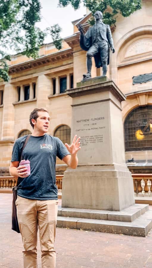 Sydney: City & The Rocks 3.5-Hour Walking Tour with a Drink - Museum of Sydney and the early colony