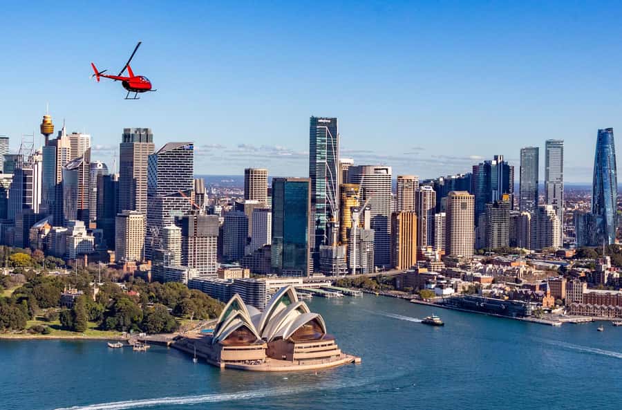 Sydney Harbour: 20 Minute Private Helicopter Flight for 2 - Above the Harbour Bridge and Opera House