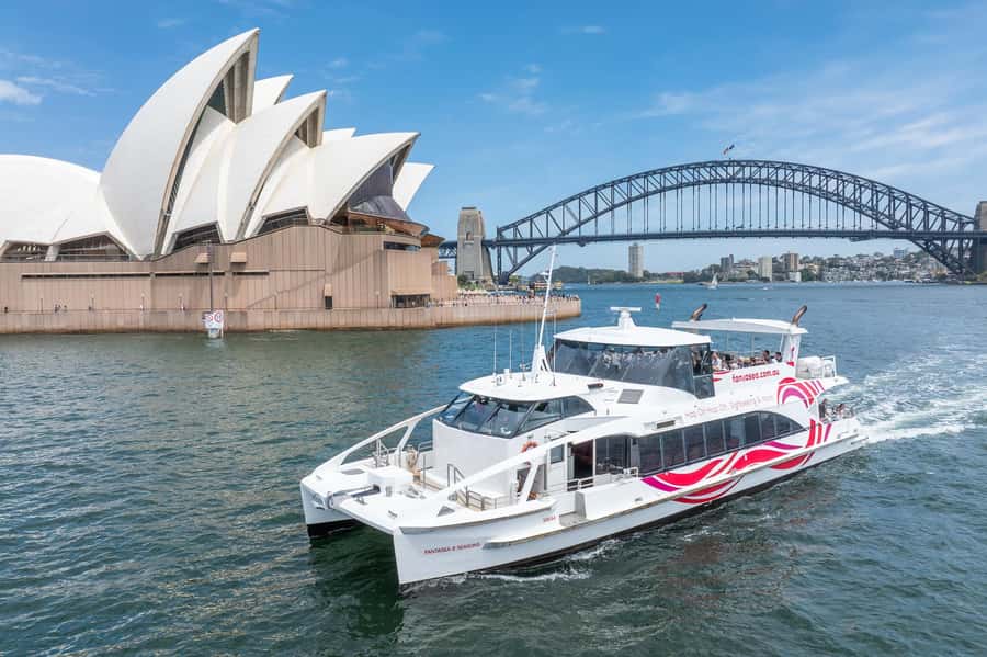 Sydney Harbour Sightseeing Cruise from Circular Quay - Navy history at Garden Island and Fort Denison