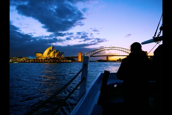 Sydney Harbour Tall Ship Twilight Dinner Cruise - Fort Denison, Garden Island, and the wider harbour
