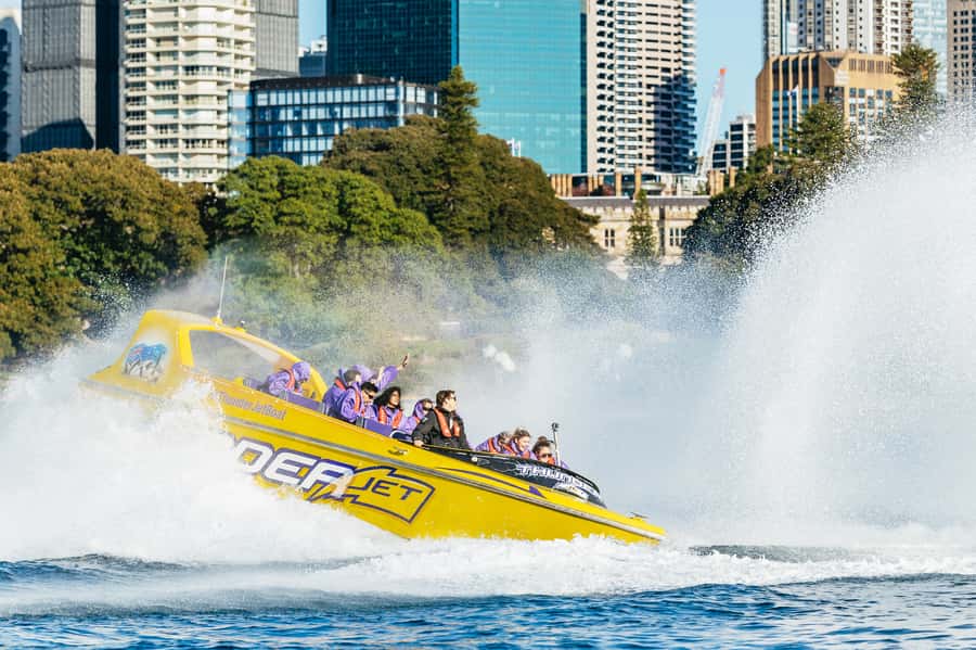 Sydney Harbour: Thunder Thrill Jet Boat Ride - Spins, slides, and the famous wet seats