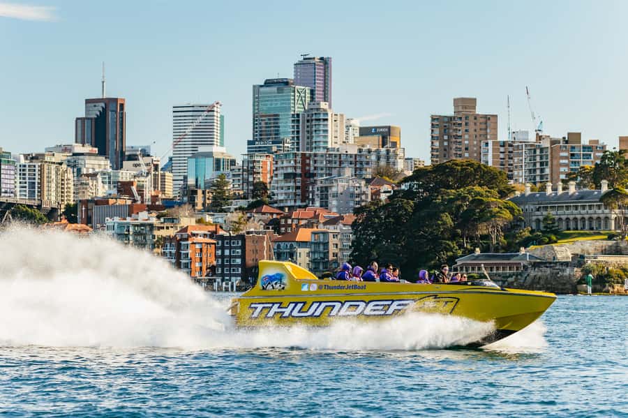 Sydney Harbour: Thunder Thrill Jet Boat Ride - The first few minutes ease you into the action