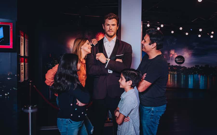 Sydney: Madame Tussauds Sydney General Admission - The raised catwalk with Megan Gale
