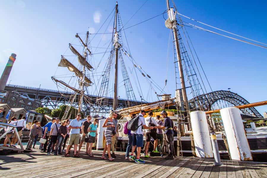 Sydney: Tall Ship Harbour Twilight Dinner Cruise - The two-hour route through the harbour