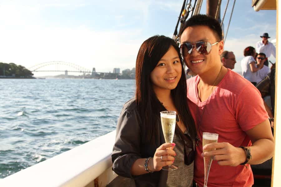 Sydney: Tall Ship Harbour Twilight Dinner Cruise - What the crew adds to the evening