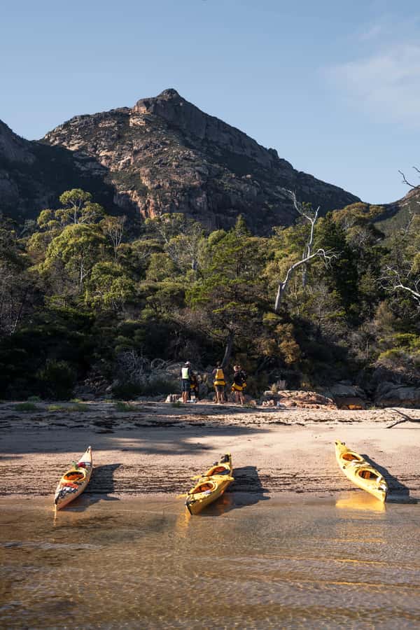 The Freycinet Paddle Kayak Tour - From Muirs Beach into Coles Bay