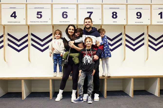 The Optus Stadium Tour - Warm-up, recovery and player support areas