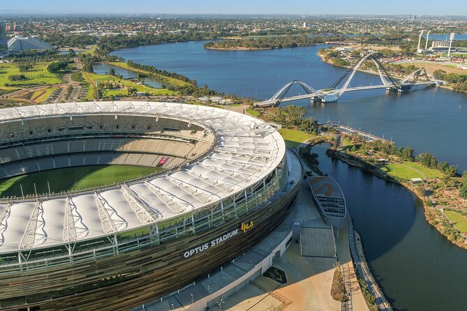 The Optus Stadium Tour - A 90-minute route with a manageable group
